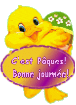 Gif animé c'est Pâques